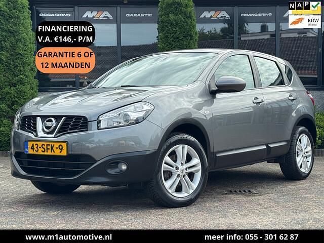 Grijs Gebruikt 2011 Nissan Qashqai Acenta SUV | € 7.969 (Eerlijke prijs) - Afbeelding 1/4