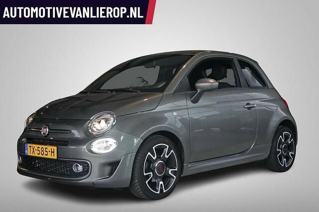 Grijs Gebruikt 2018 Fiat 500 Sport Hatchback | € 12.995 (Eerlijke prijs) - Afbeelding 1/4