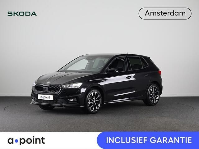 Zwart, metallic lak Gebruikt 2024 Skoda Fabia Monte Carlo Hatchback | € 24.949 (Eerlijke prijs) - Afbeelding 1/4