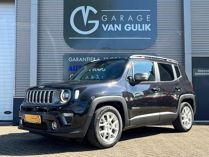 Zwart Gebruikt 2020 Jeep Renegade Limited SUV | € 19.995 (Eerlijke prijs) - Afbeelding 1/4