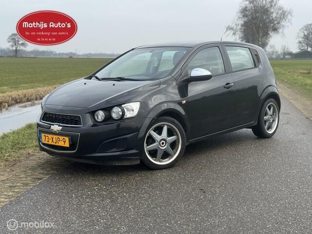 Zwart Gebruikt 2012 Chevrolet Aveo LT Hatchback | € 1.750 (Goede deal) - Afbeelding 1/4