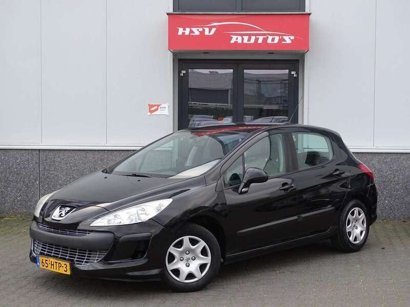 Zwart Gebruikt 2009 Peugeot 308 Hatchback | € 3.650 (Eerlijke prijs) - Afbeelding 1/3