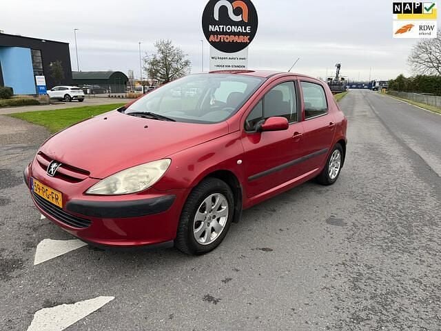 Rood Gebruikt 2004 Peugeot 307 Hatchback | € 495 (Super prijs) - Afbeelding 1/4