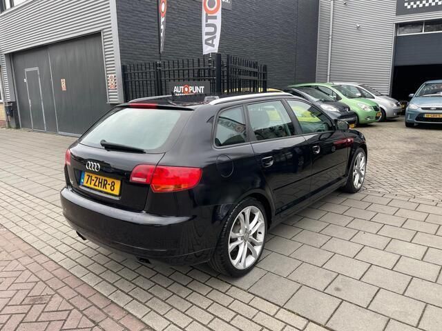 Occasion Audi A3 Sportback Attraction 160 PK (117 kW) 2007 Zwart, metallic lak Hatchback