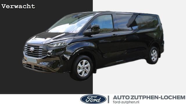 Zwart Nieuw 2024 Ford Transit Custom Limited Van | € 42.450 (Iets duurder) - Afbeelding 1/4