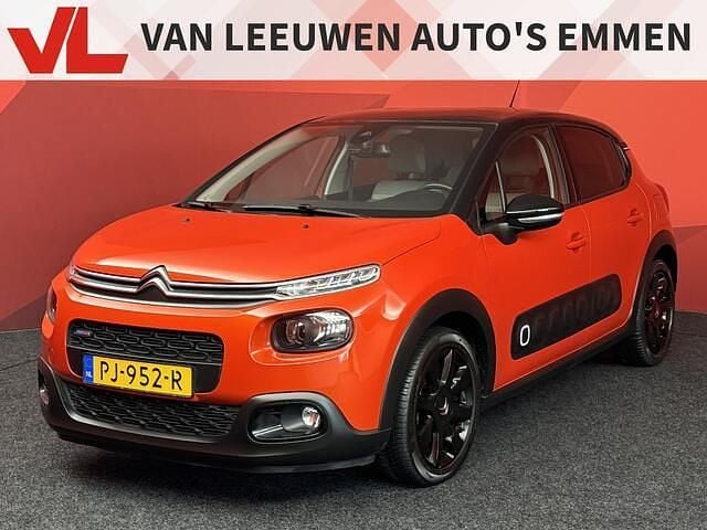 Oranje (metallic) Occasion 2017 Citroën C3 PureTech Hatchback | € 8.448 (Goede deal) - Afbeelding 1/4