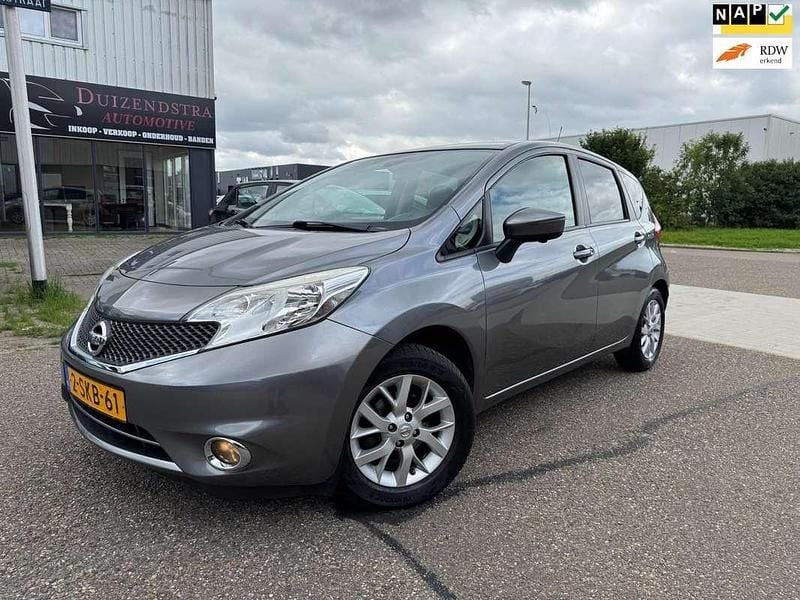 Grijs, metallic lak Gebruikt 2013 Nissan Note MPV | € 7.450 (Eerlijke prijs) - Afbeelding 1/4