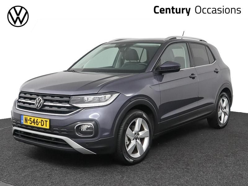 Grijs Gebruikt 2021 VW T-Cross Style SUV | € 24.795 (Eerlijke prijs) - Afbeelding 1/4