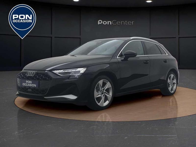Zwart Gebruikt 2025 Audi A3 Sportback e-tron Advanced Hatchback | € 37.950 (Iets duurder) - Afbeelding 1/3