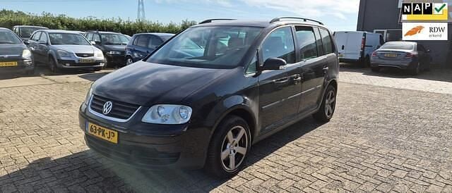 Zwart Gebruikt 2004 VW Touran MPV | € 1.250 (Eerlijke prijs) - Afbeelding 1/4