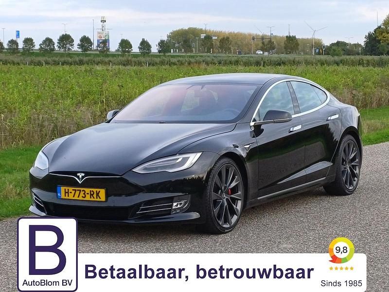 Zwart Gebruikt 2020 Tesla Model S Performance Hatchback | € 38.995 (Goede deal) - Afbeelding 1/4