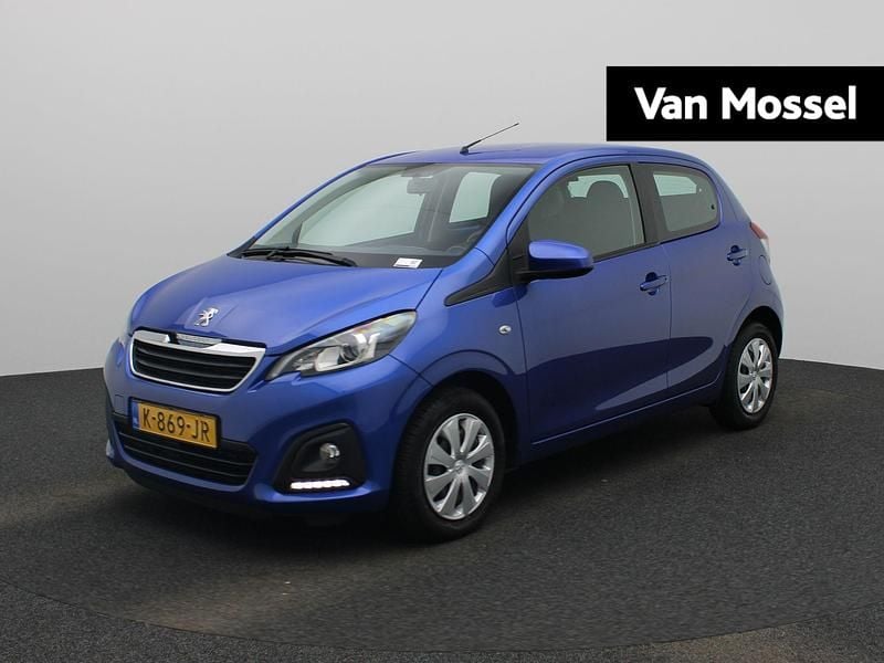 Blauw Gebruikt 2021 Peugeot 108 Active Hatchback | € 11.900 (Iets duurder) - Afbeelding 1/4