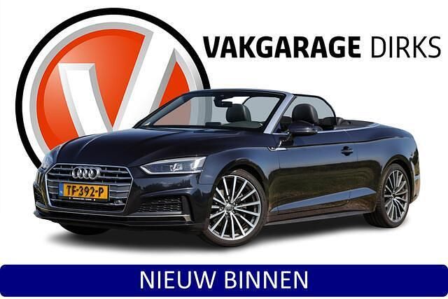 Blauw Gebruikt 2018 Audi A5 Cabriolet S-Line Cabriolet | € 23.890 (Eerlijke prijs) - Afbeelding 1/4