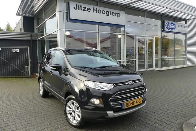 Zwart Gebruikt 2017 Ford Ecosport Titanium SUV | € 10.895 (Eerlijke prijs) - Afbeelding 1/4
