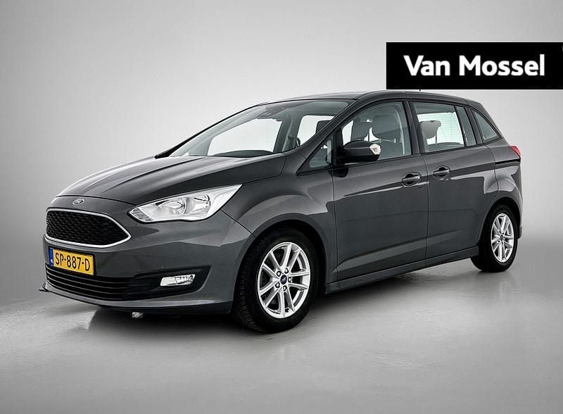 Grijs Gebruikt 2018 Ford Grand C-Max Trend MPV | € 13.240 (Eerlijke prijs) - Afbeelding 1/4
