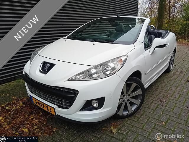 Wit Gebruikt 2013 Peugeot 207 CC Cabriolet | € 3.899 (Super prijs) - Afbeelding 1/4
