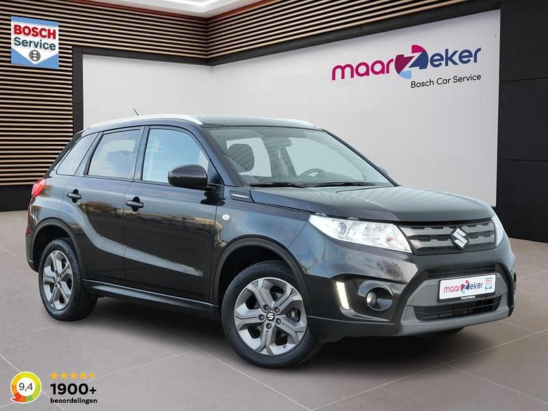 Zwart Gebruikt 2016 Suzuki Vitara SUV | € 13.450 (Eerlijke prijs) - Afbeelding 1/3