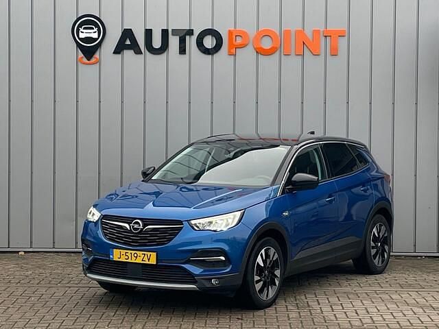 Blauw (metallic) Gebruikt 2020 Opel Grandland X Innovation SUV | € 13.449 (Goede deal) - Afbeelding 1/4