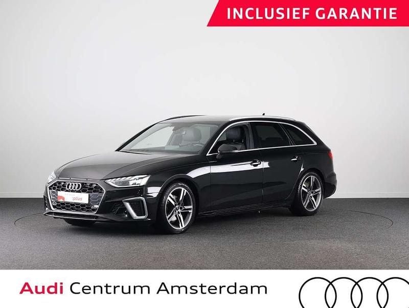 Zwart Gebruikt 2022 Audi A4 S-Line Stationwagen | € 32.849 (Eerlijke prijs) - Afbeelding 1/3