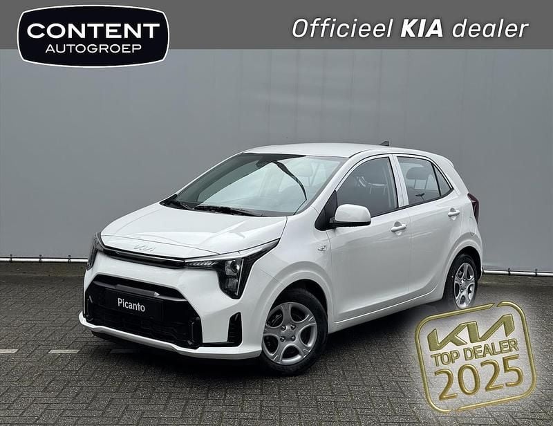 Wit Nieuw 2025 Kia Picanto Hatchback | € 20.540 (Goede deal) - Afbeelding 1/4