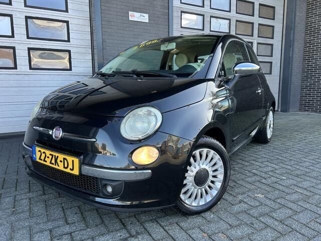 Zwart Gebruikt 2007 Fiat 500 Sport Hatchback | € 3.699 (Eerlijke prijs) - Afbeelding 1/4