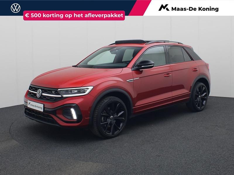 Rood Gebruikt 2023 VW T-Roc R-line SUV | € 33.740 (Iets duurder) - Afbeelding 1/4