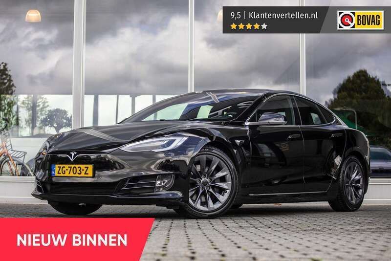 Zwart Gebruikt 2019 Tesla Model S Sedan | € 31.850 (Eerlijke prijs) - Afbeelding 1/4