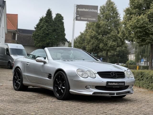Grijs Gebruikt 2002 Mercedes SL500 Cabriolet | € 11.990 (Eerlijke prijs) - Afbeelding 1/4