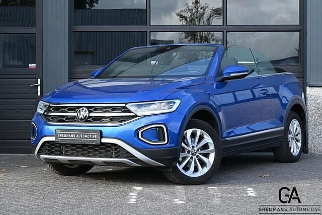 Occasion VW T-Roc Cabriolet Style 150 PK (110 kW) 2023 Blauw Cabriolet