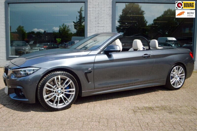 Grijs Gebruikt 2018 BMW 440 Executive Cabriolet | € 59.900 - Afbeelding 1/4