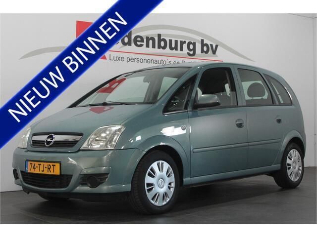 Groen, metallic lak Occasion 2006 Opel Meriva Enjoy MPV | € 3.445 (Duur) - Afbeelding 1/4