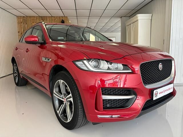 Occasion Jaguar F-Pace R-Sport 180 PK (132 kW) 2017 Rood, metallic lak SUV