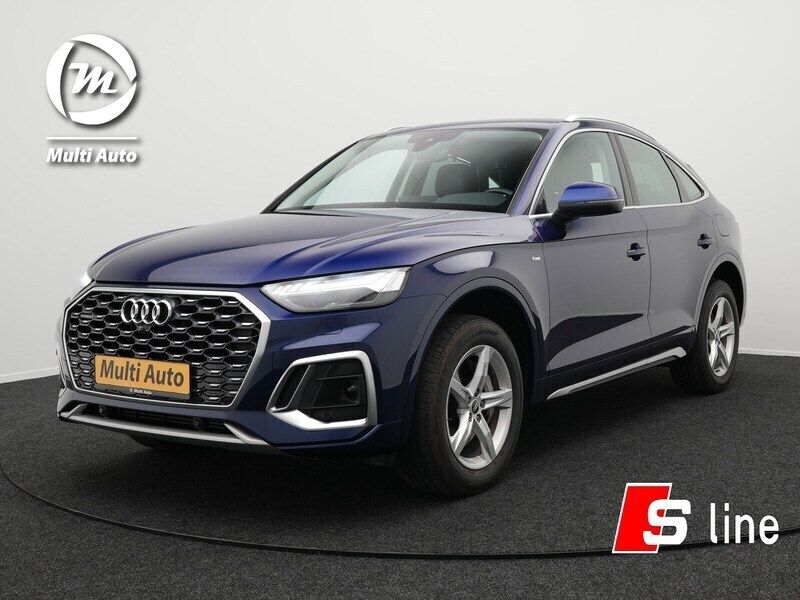 Blauw Gebruikt 2021 Audi Q5 Sportback SUV | € 38.930 - Afbeelding 1/4