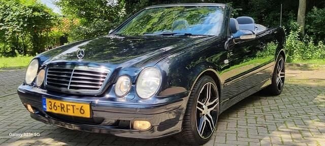 Occasion Mercedes CLK320 Avantgarde 218 PK (160 kW) 2000 Zwart Cabriolet