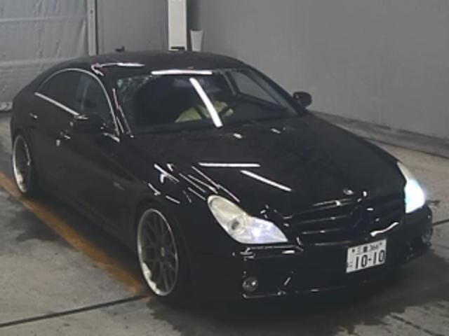 Zwart Gebruikt 2008 Mercedes CLS500 Sedan | € 19.950 - Afbeelding 1/4