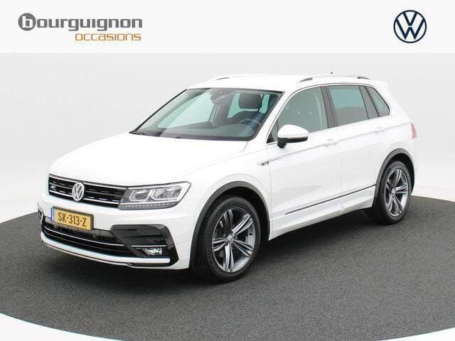 Wit Gebruikt 2018 VW Tiguan R-line SUV | € 23.850 (Goede deal) - Afbeelding 1/4