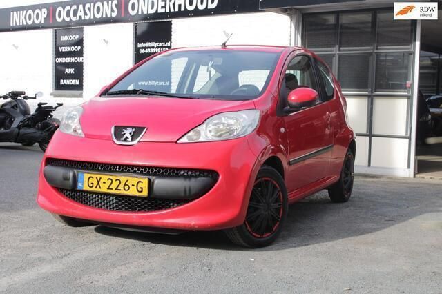 Rood Gebruikt 2006 Peugeot 107 Hatchback | € 1.650 (Eerlijke prijs) - Afbeelding 1/4