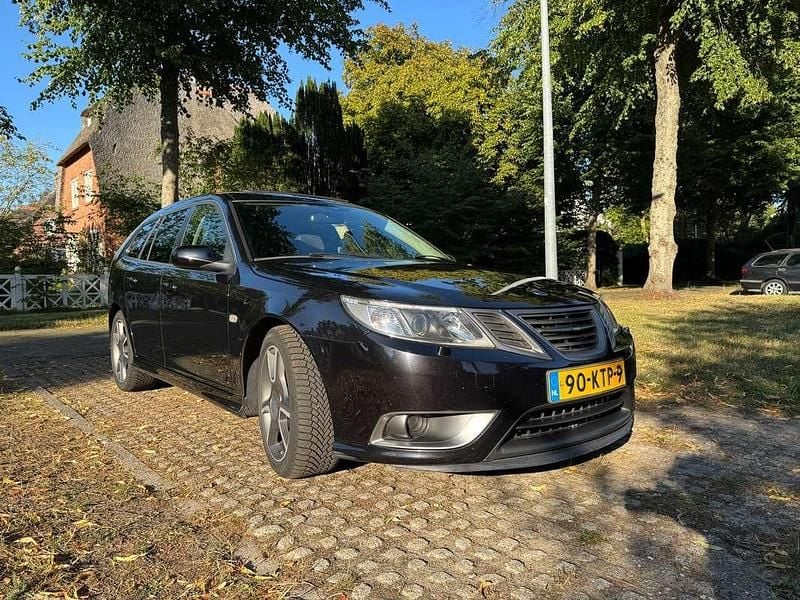 Zwart Gebruikt 2008 Saab 9-3 Stationwagen | € 20.950 - Afbeelding 1/4