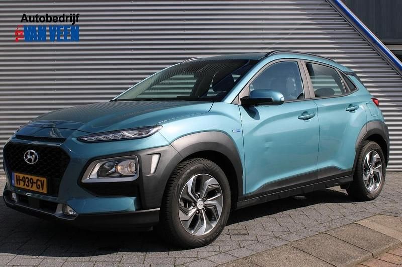 Blauw Gebruikt 2020 Hyundai Kona Comfort SUV | € 20.190 - Afbeelding 1/4