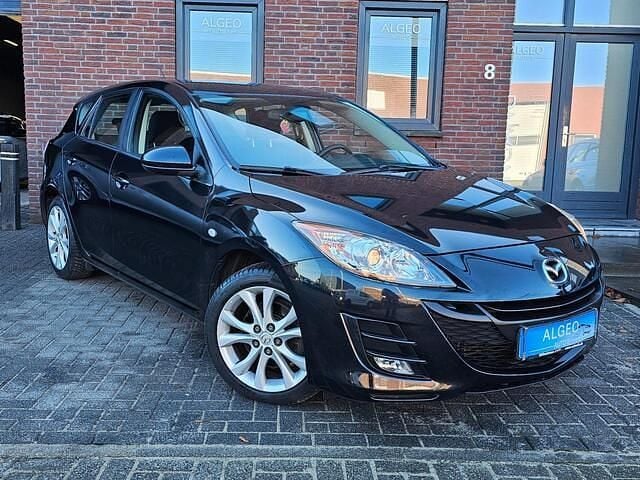 Zwart Occasion 2011 Mazda 3 Exclusive-Line Hatchback | € 8.450 (Eerlijke prijs) - Afbeelding 1/4