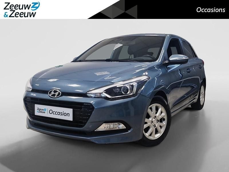 Aqua sparkling metallic (w3u) Gebruikt 2016 Hyundai i20 GO! Hatchback | € 9.250 (Eerlijke prijs) - Afbeelding 1/4