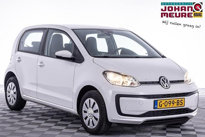 Wit Gebruikt 2019 VW up! move up! Hatchback | € 9.999 (Goede deal) - Afbeelding 1/4