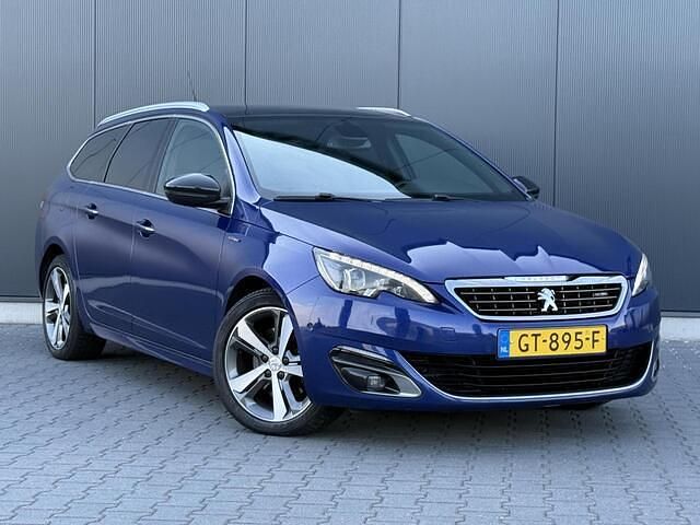 Occasion Peugeot 308 SW GT-line 150 PK (110 kW) 2015 Blauw (metallic) Stationwagen