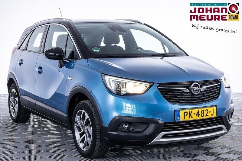 Blauw, metallic lak Gebruikt 2017 Opel Crossland X Innovation SUV | € 12.490 (Eerlijke prijs) - Afbeelding 1/4