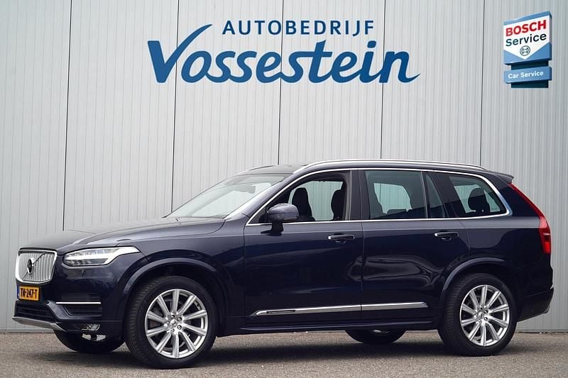 Blauw (metallic) Gebruikt 2018 Volvo XC90 Inscription SUV | € 35.500 (Super prijs) - Afbeelding 1/4