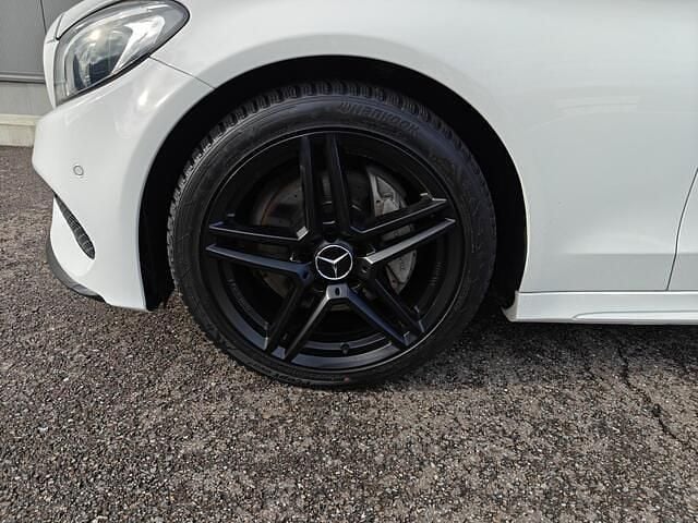 Occasion Mercedes C180 AMG Line Premium 157 PK (115 kW) 2018 Wit Coupé