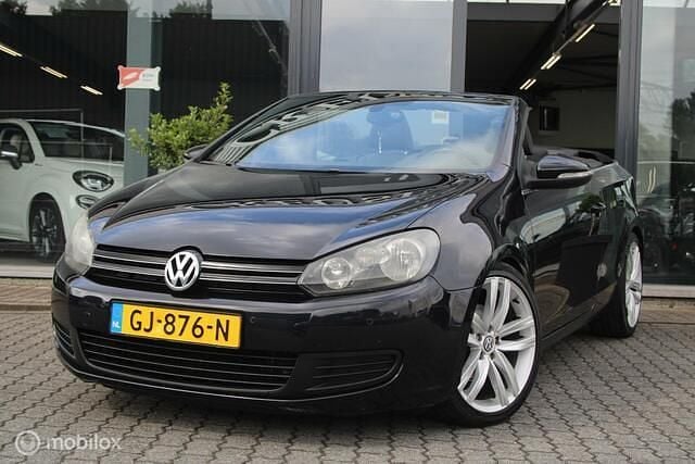 Occasion VW Golf Cabriolet Comfortline 105 PK (77 kW) 2013 Zwart Cabriolet