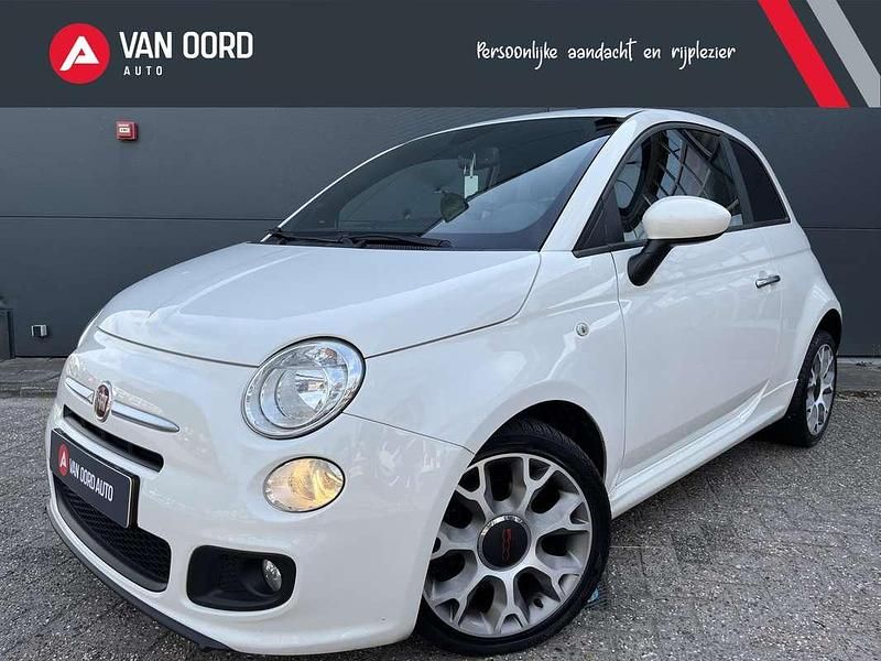 Wit Gebruikt 2015 Fiat 500S Sport Hatchback | € 6.890 (Eerlijke prijs) - Afbeelding 1/4