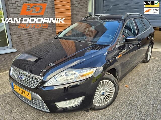 Zwart Gebruikt 2010 Ford Mondeo Limited Stationwagen | € 4.950 (Eerlijke prijs) - Afbeelding 1/4