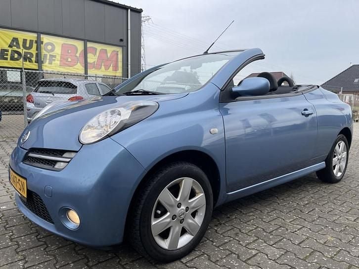 Gebruikt 2008 Nissan Micra C+C Tekna Cabriolet | € 2.999 - Afbeelding 1/4